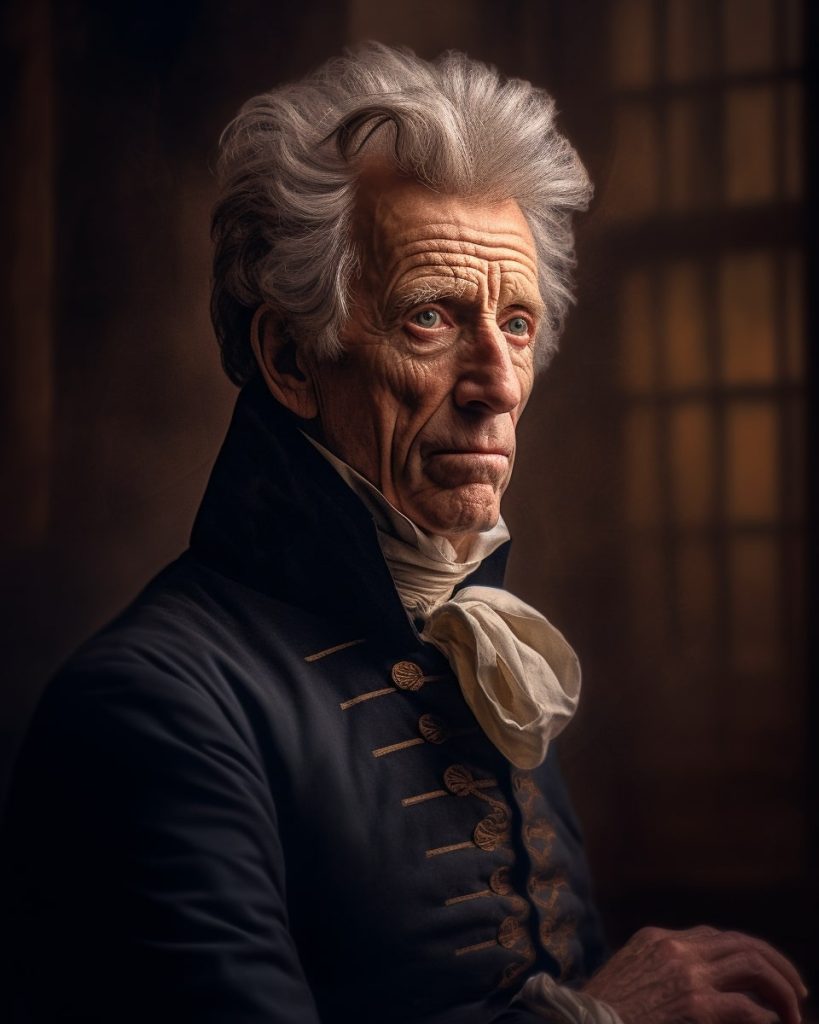 portrait of Andrew Jackson